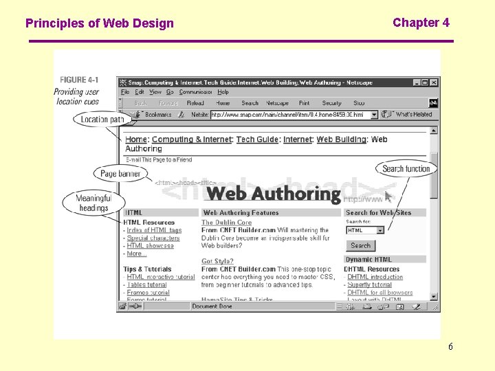 Principles of Web Design Chapter 4 6 
