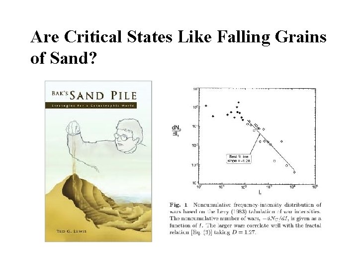 Are Critical States Like Falling Grains of Sand? 