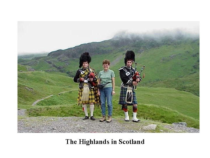 The Highlands in Scotland 