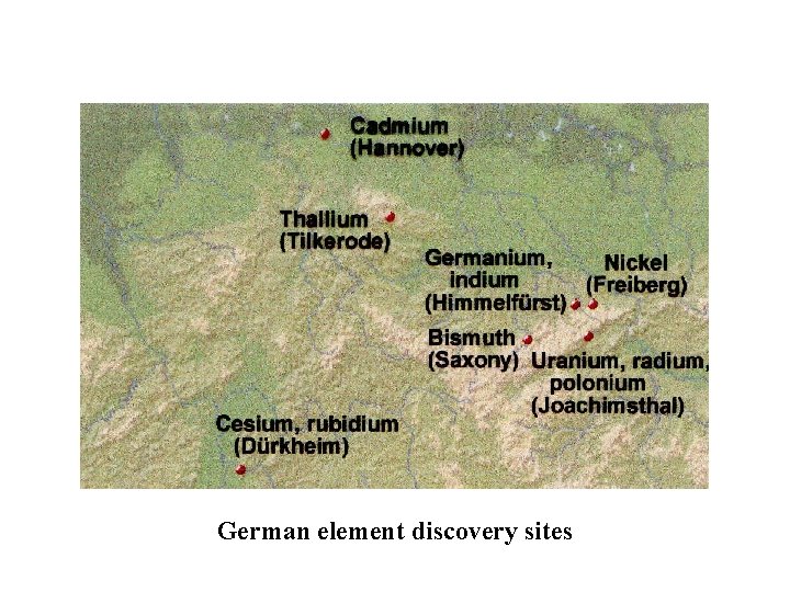 German element discovery sites 