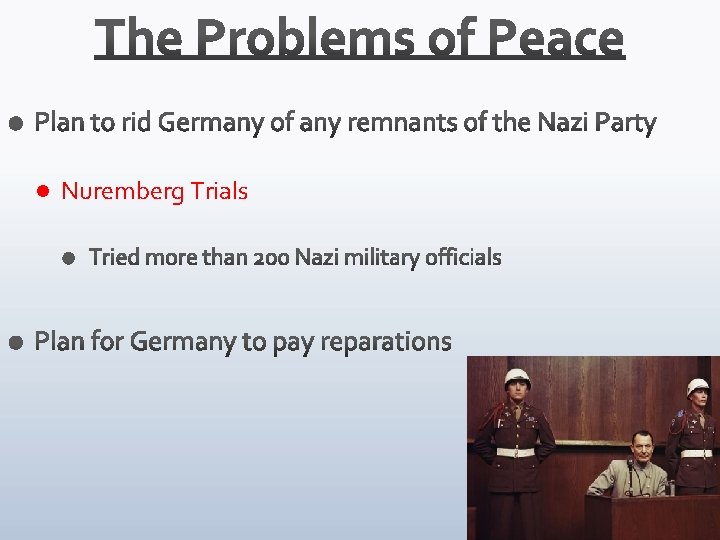 l Nuremberg Trials 