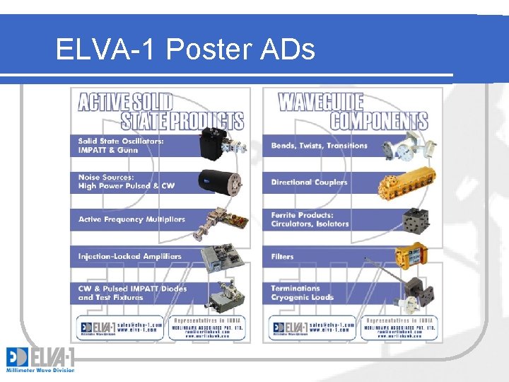 ELVA-1 Poster ADs 