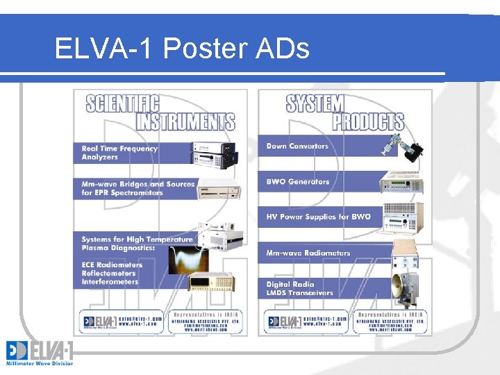 ELVA-1 Poster ADs 