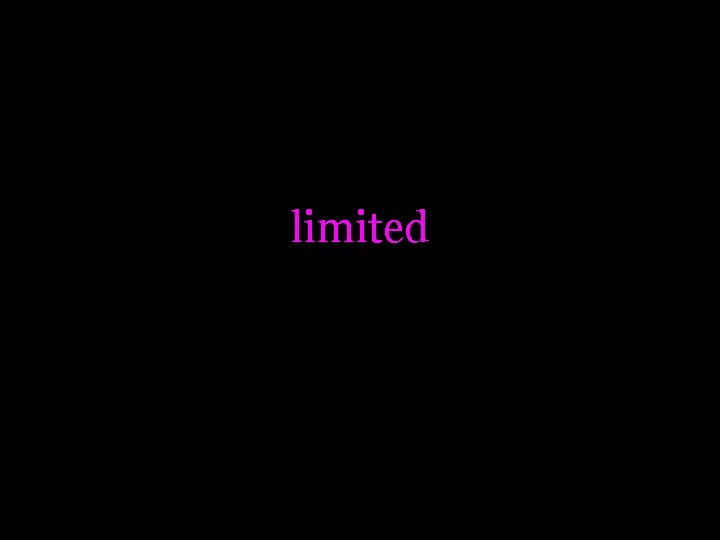 limited 