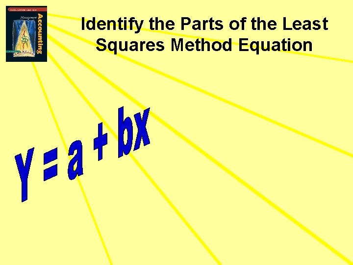 Identify the Parts of the Least Squares Method Equation 