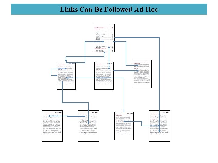 Links Can Be Followed Ad Hoc 