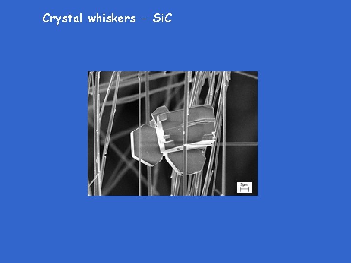 Crystal whiskers - Si. C 