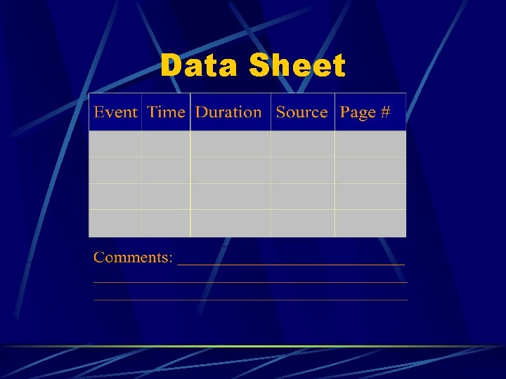 Data Sheet 