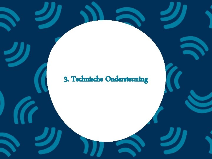 3. Technische Ondersteuning 