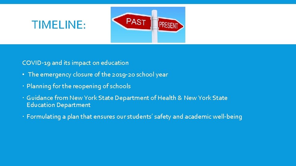 TIMELINE: COVID-19 and its impact on education • The emergency closure of the 2019