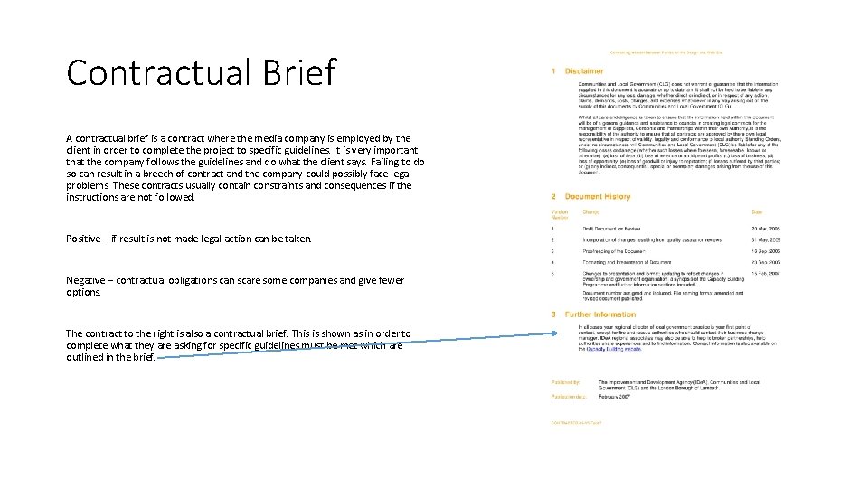 Briefs Competition Brief Competition briefs have a short