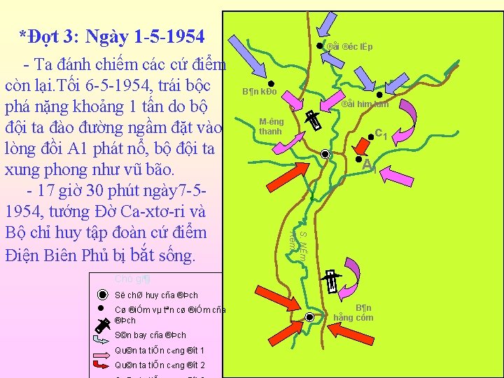 *Đợt 3: Ngày 1 -5 -1954 B¶n kÐo ®åi him lam M êng thanh