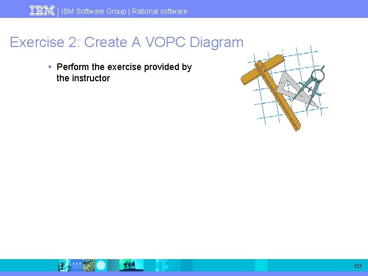 IBM Software Group | Rational software Exercise 2: Create A VOPC Diagram § Perform