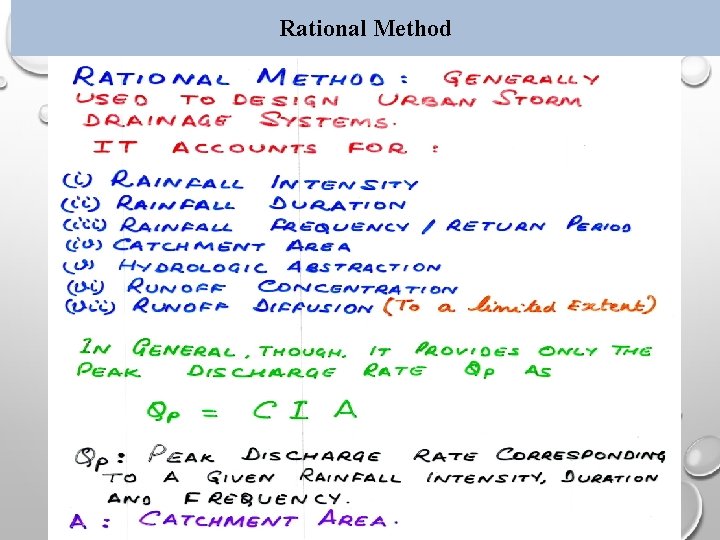 Rational Method 