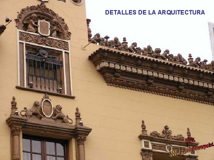 DETALLES DE LA ARQUITECTURA 