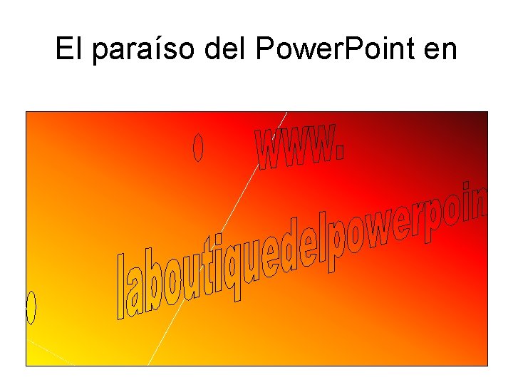 El paraíso del Power. Point en 