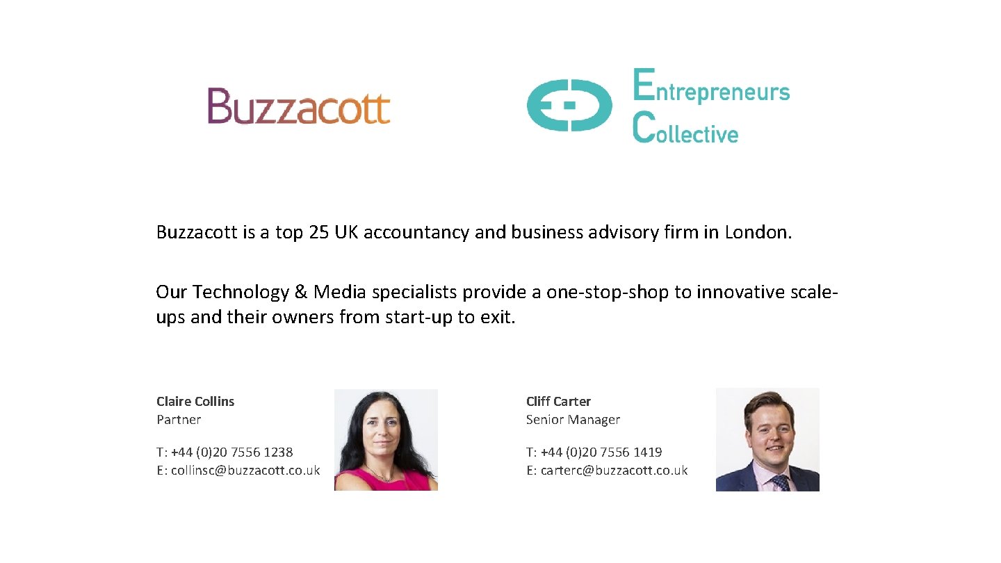 Buzzacott is a top 25 UK accountancy and business advisory firm in London. Our