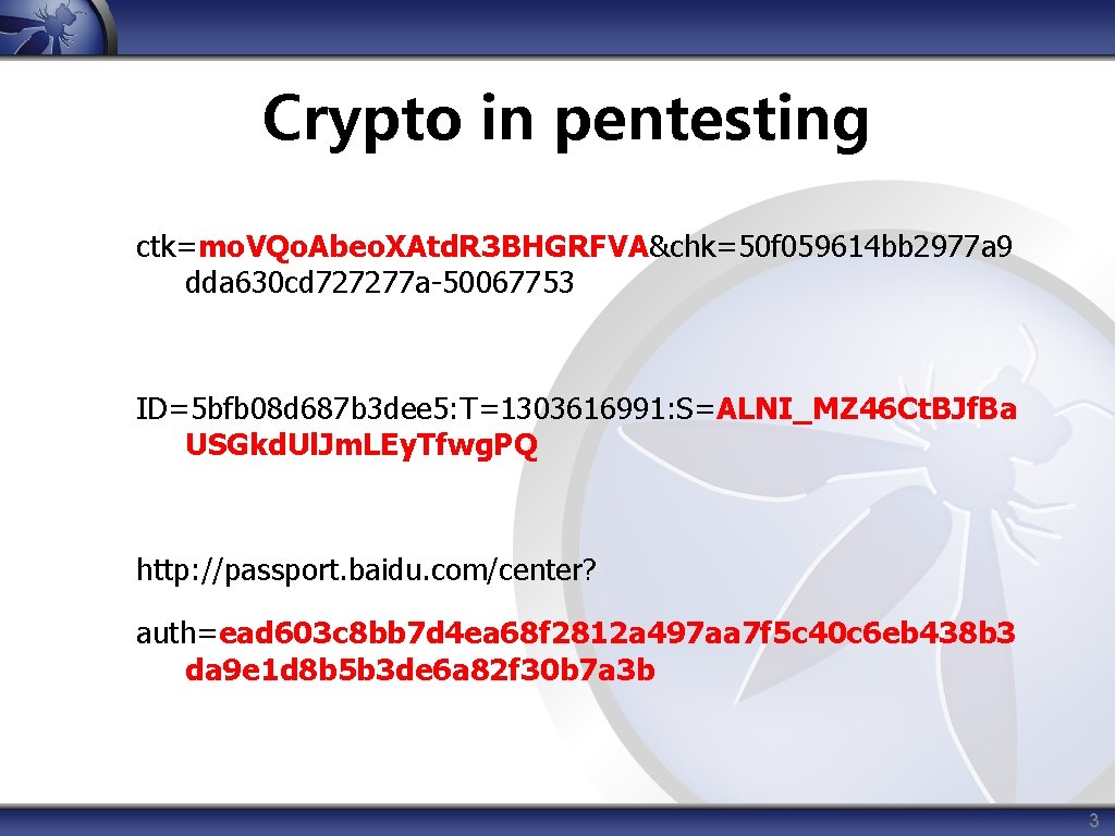 Crypto in pentesting ctk=mo. VQo. Abeo. XAtd. R 3 BHGRFVA&chk=50 f 059614 bb 2977