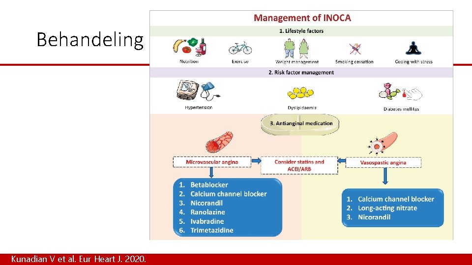 Behandeling Kunadian V et al. Eur Heart J. 2020. c 