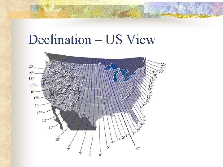 Declination – US View 