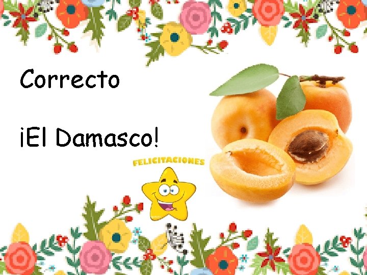 Correcto ¡El Damasco! 