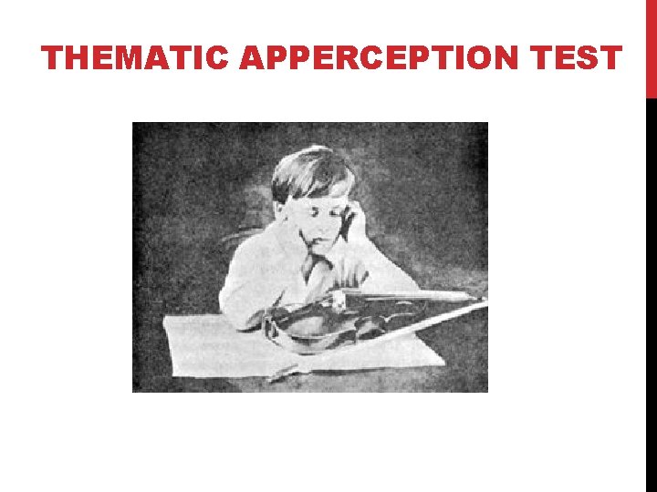 THEMATIC APPERCEPTION TEST 