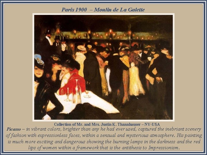 Paris 1900 – Moulin de La Galette a z l e D Collection of