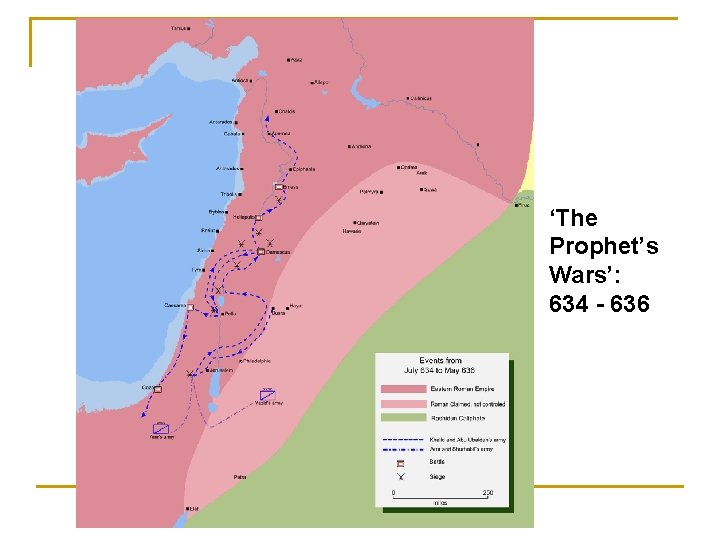 ‘The Prophet’s Wars’: 634 - 636 