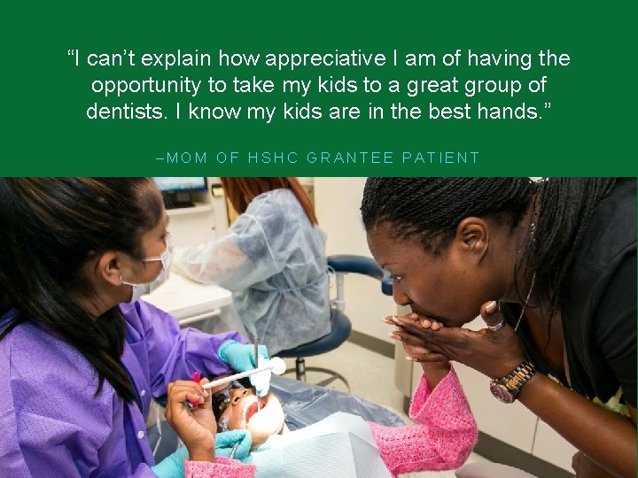 “I can’t explain how appreciative I am of having the opportunity to take my
