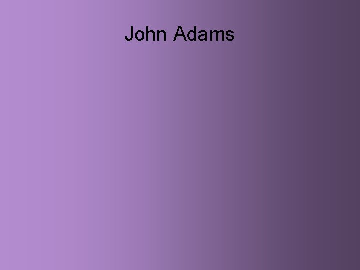 John Adams 