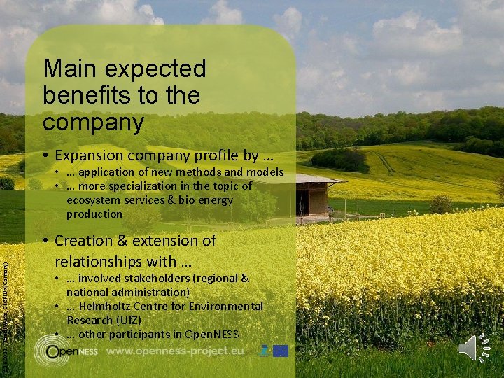 Main expected benefits to the company • Expansion company profile by … 12. 6.