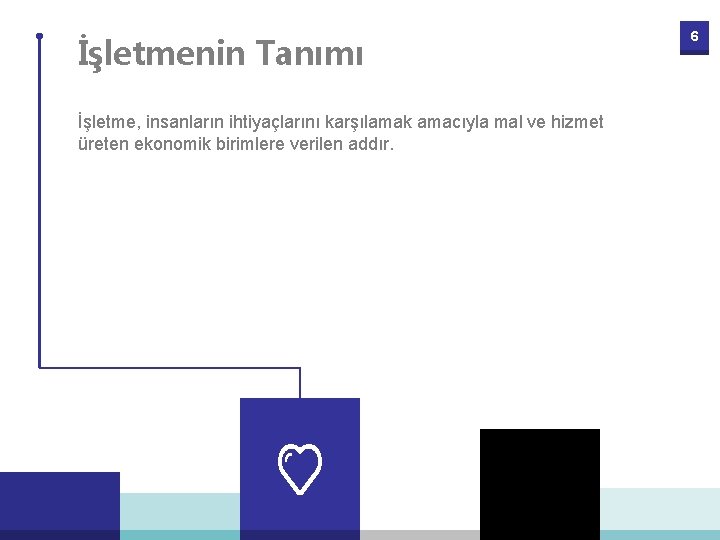 İşletmenin Tanımı İşletme, insanların ihtiyaçlarını karşılamak amacıyla mal ve hizmet üreten ekonomik birimlere verilen