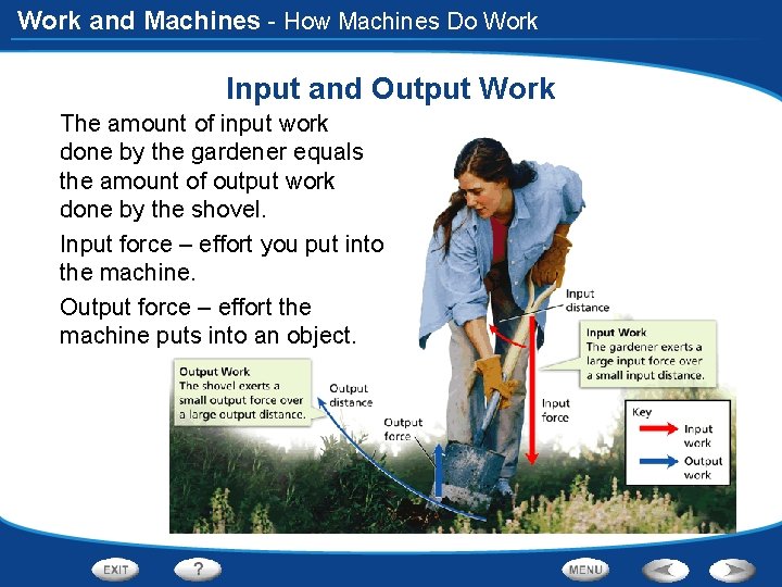 Work and Machines - How Machines Do Work Input and Output Work The amount