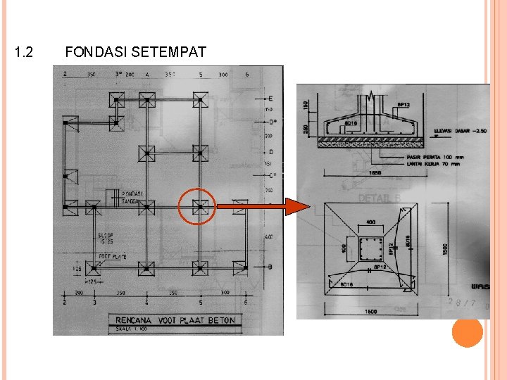 1. 2 FONDASI SETEMPAT 