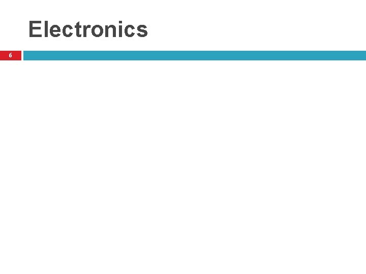 Electronics 6 