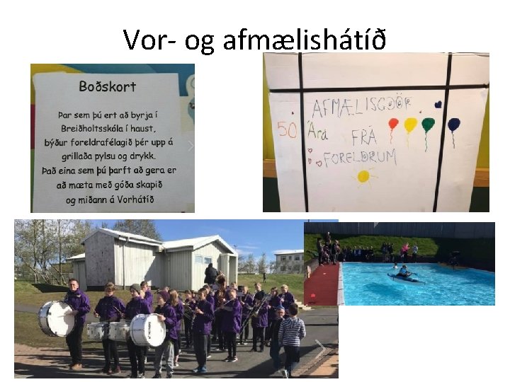 Vor- og afmælishátíð 