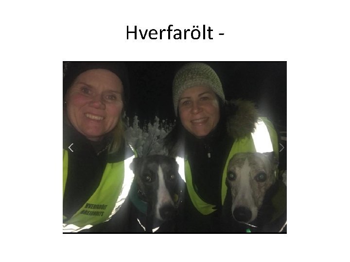 Hverfarölt - 