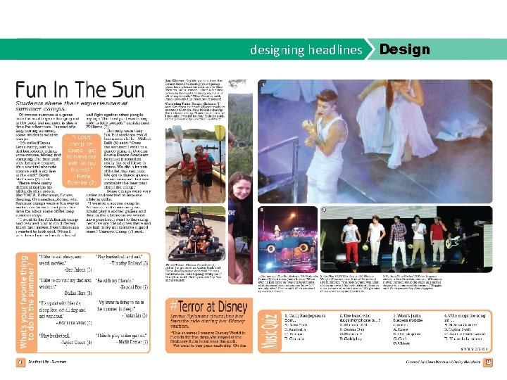 designing headlines Design 