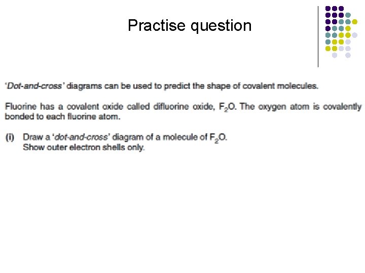 Practise question 