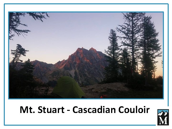 Mt. Stuart - Cascadian Couloir 