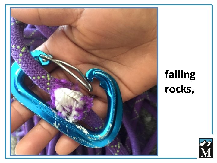 falling rocks, 
