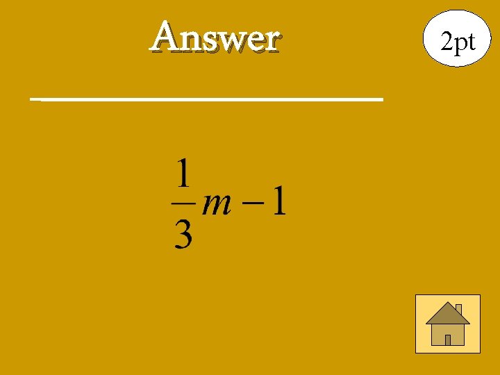 Answer 2 pt 