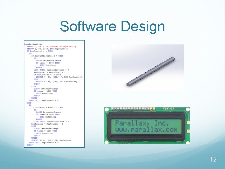 Software Design 12 