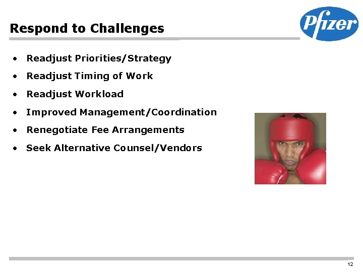 Respond to Challenges • Readjust Priorities/Strategy • Readjust Timing of Work • Readjust Workload