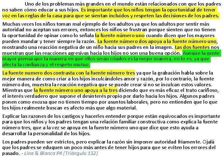 Uno de los problemas más grandes en el mundo están relacionados con que los