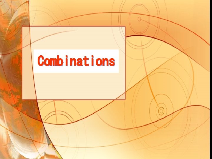 Combinations 