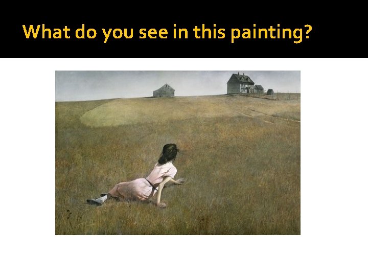 What do you see in this painting? 