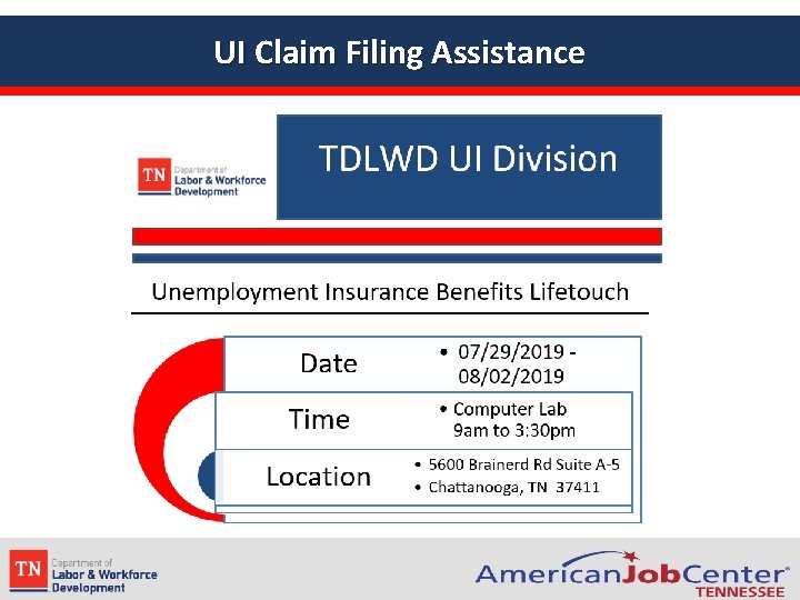 UI Claim Filing Assistance 