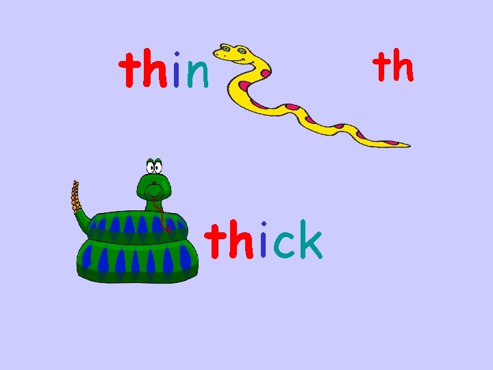 thin thick th 