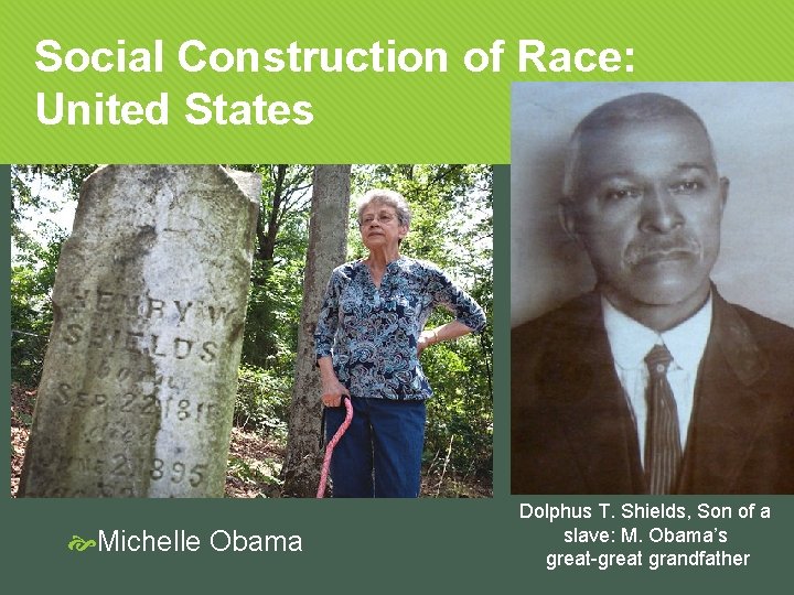 Social Construction of Race: United States Hypodescent In the US, socially constructed race is
